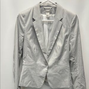 H&M jacket and coat/blazer with classic lapel’s and patterned lining size6
